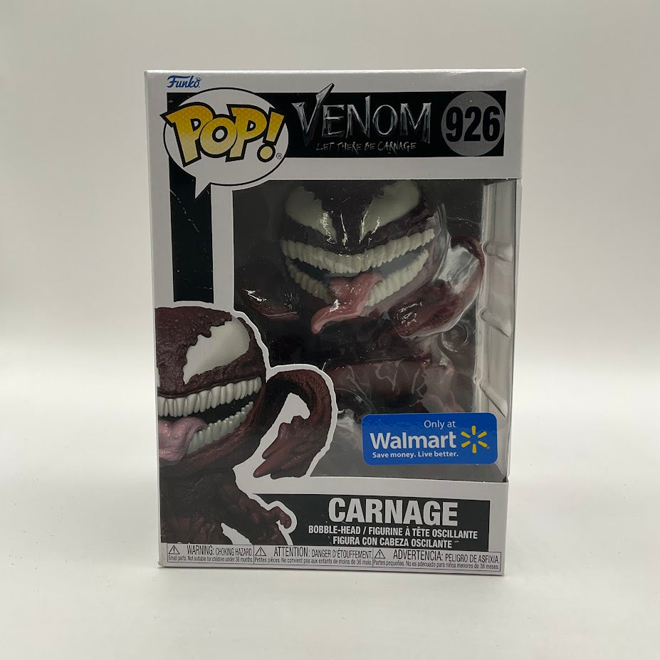Carnage Funko Pop! Venom Let There Be Carnage #926 Walmart