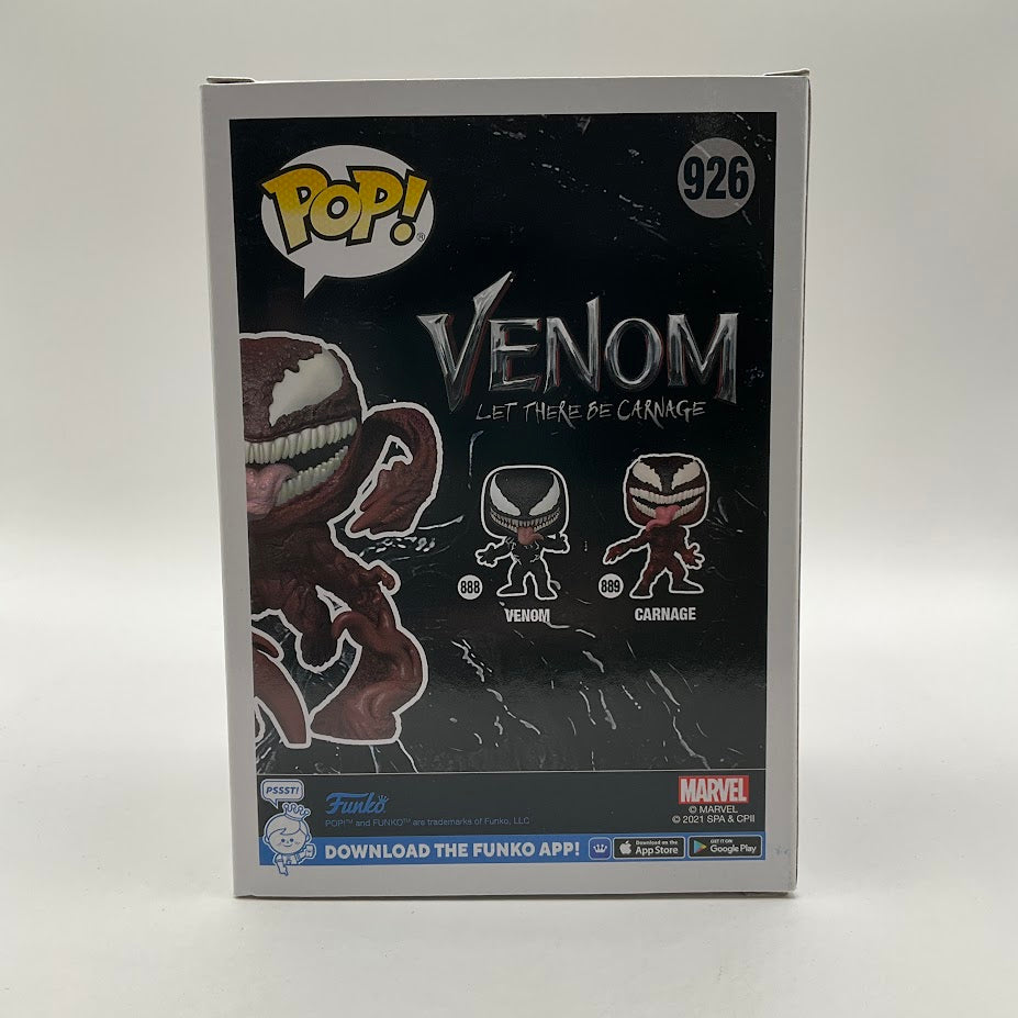 Carnage Funko Pop! Venom Let There Be Carnage #926 Walmart