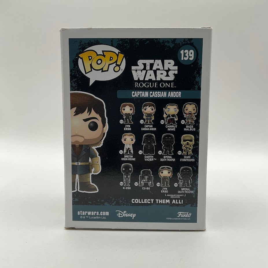 Captain Cassian Andor Funko Pop! Star Wars Rogue One #139