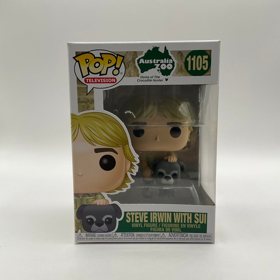 Steve Irwin with Sui Funko Pop! Australia Zoo #1105