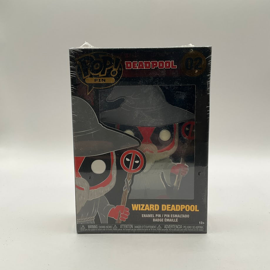 Wizard Deadpool Funko Pop! Enamel Pin Marvel #02