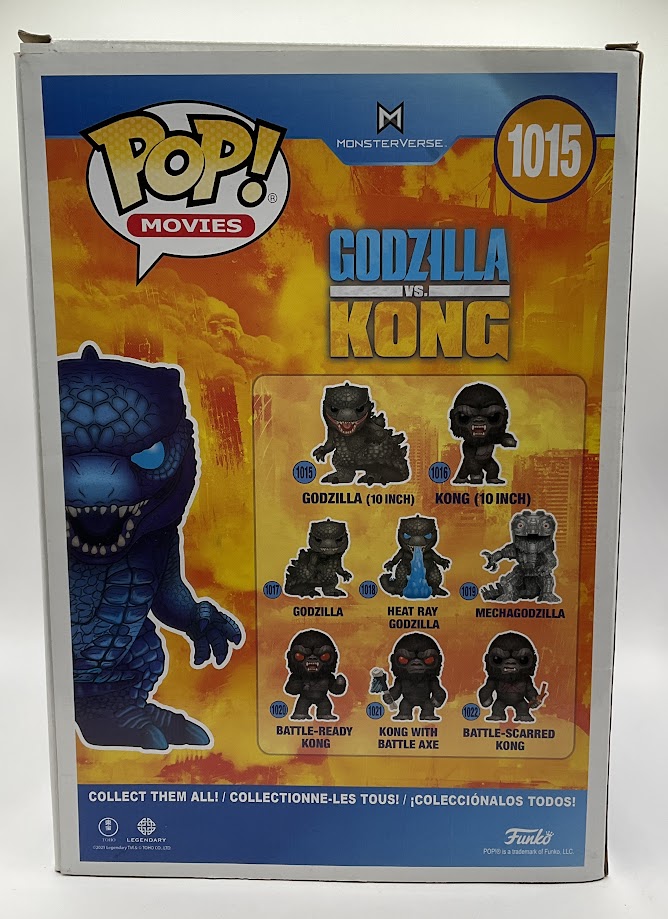 Neon City Godzilla Funko Pop! Godzilla vs Kong #1015 Walmart Exclusive