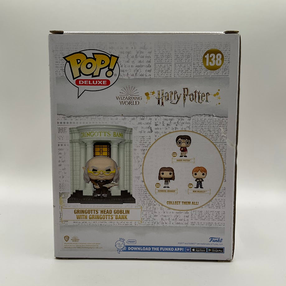 Gringotts Head Goblin with Gringotts Bank Funko Pop! Harry Potter #138 Target