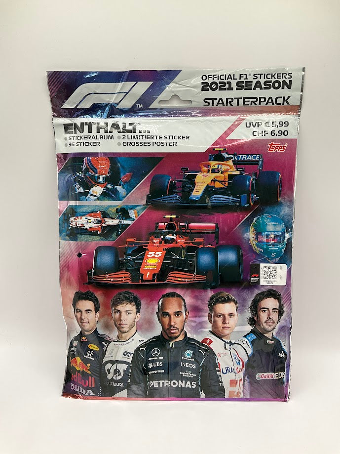 2021 Panini Formula 1 Racing Sticker & Card Collection Album
