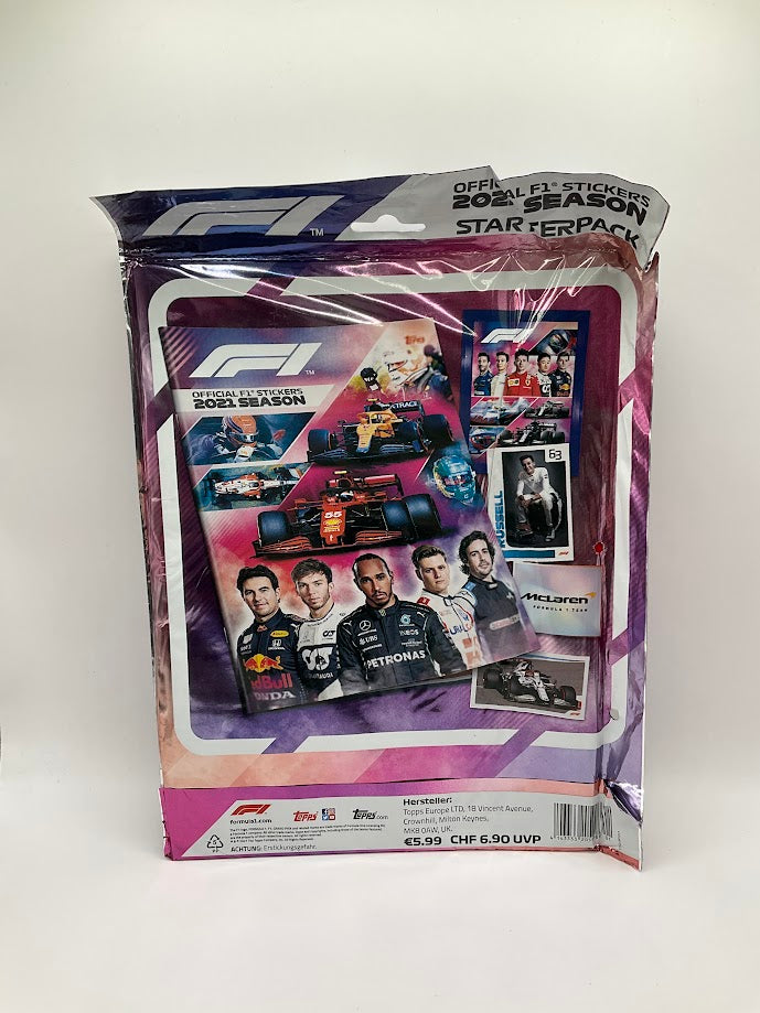 2021 Panini Formula 1 Racing Sticker & Card Collection Album