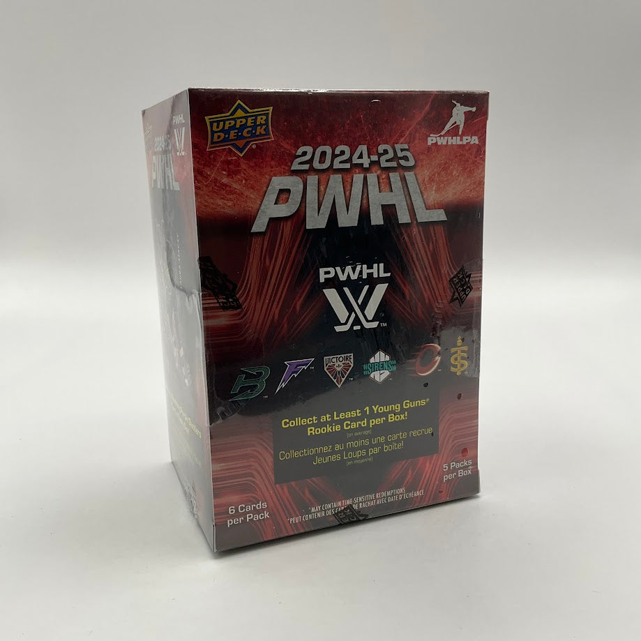 2024-25 Upper Deck PWHL Hockey Blaster Box