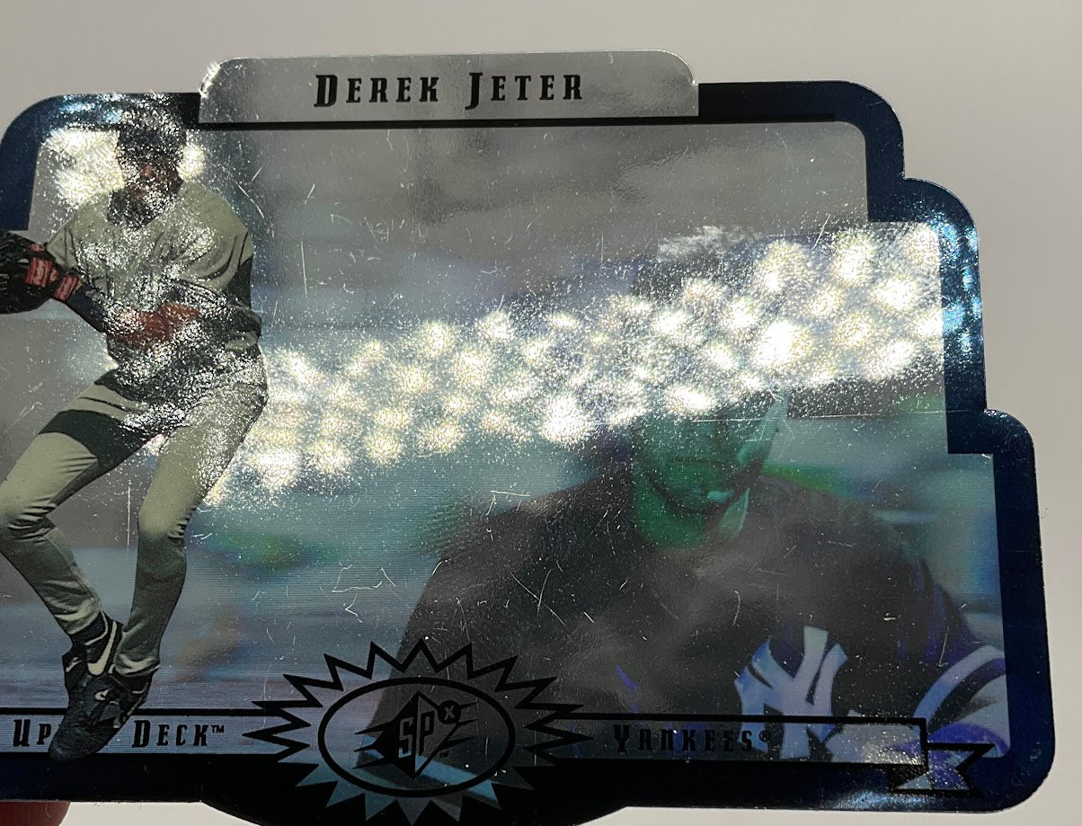 Derek Jeter 1996 Upper Deck SPX Holo Die-Cut #43