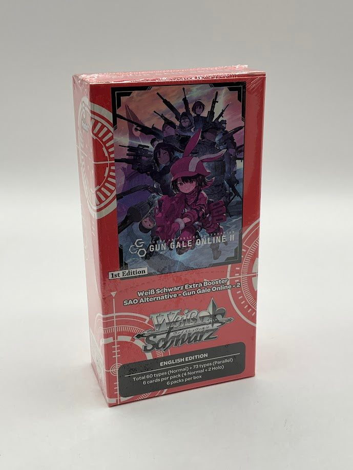 Weiss Schwarz Gun Gale Online II Extra Booster Box
