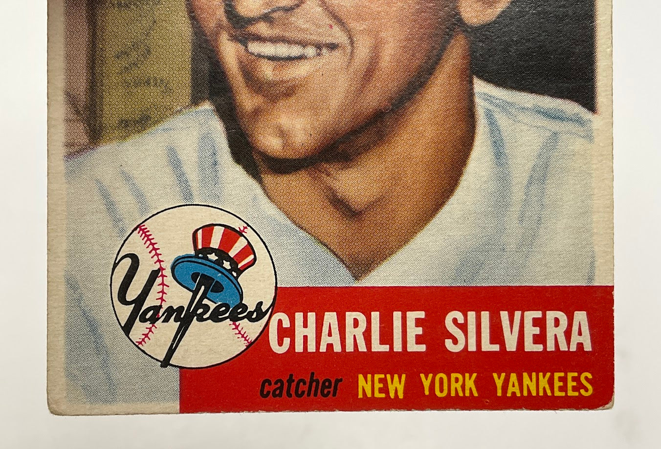 Charlie Silvera 1953 Topps #242 New York Yankees VG