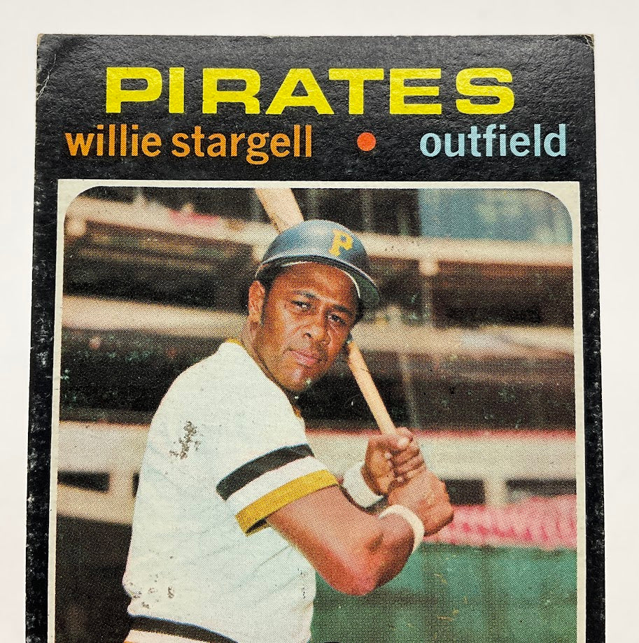 Willie Stargell 1971 Topps #230 Pittsburgh Pirates VG