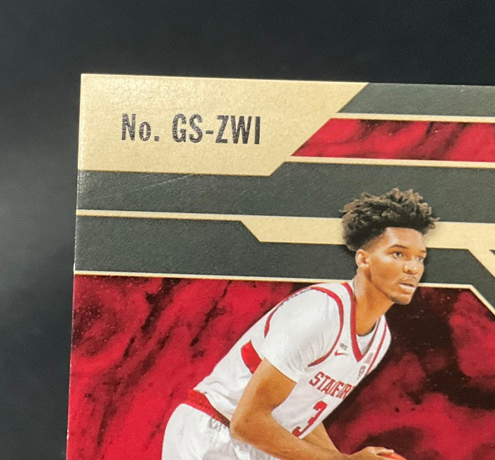 Ziaire Williams 2021 Chronicles Gold Standard Draft Picks Swatch RC Auto 99/99
