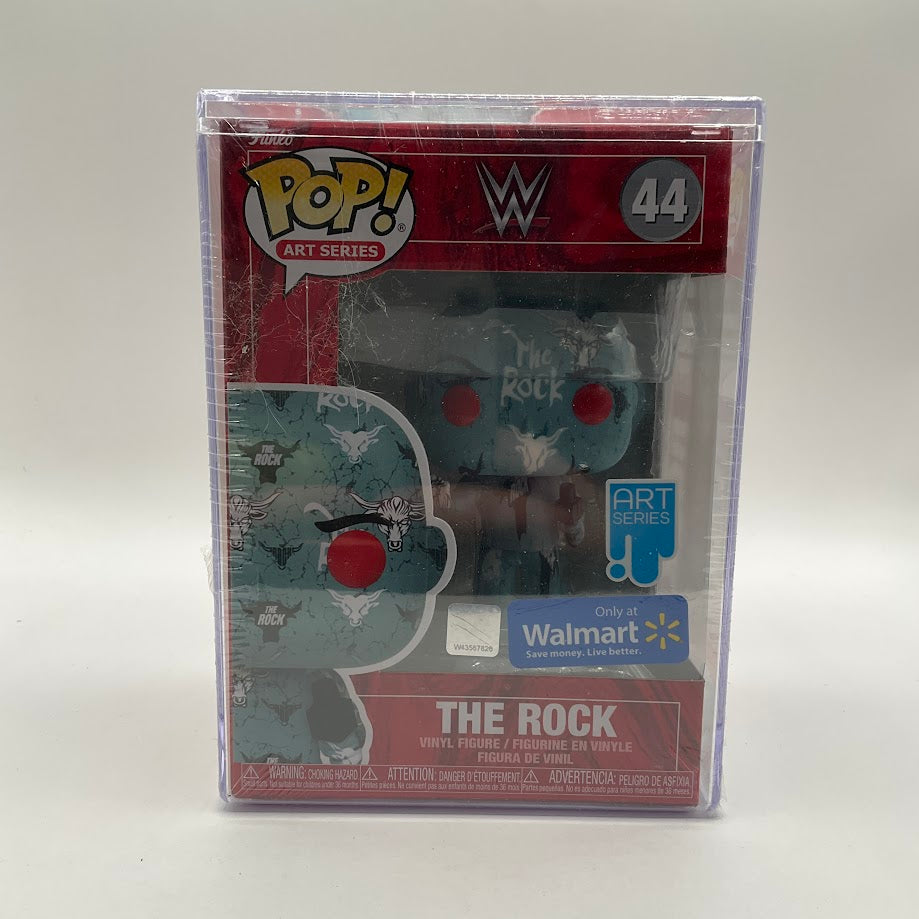 The Rock Funko Pop! WWE #44 Art Series Walmart Exclusive