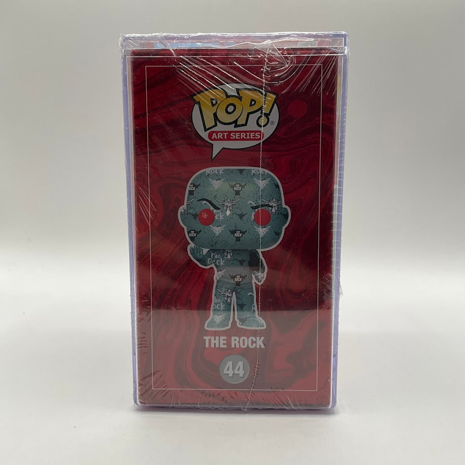 The Rock Funko Pop! WWE #44 Art Series Walmart Exclusive