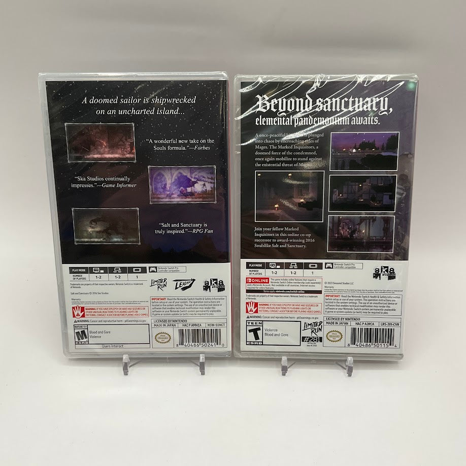 Salt And Sacrifice Dual Pack Nintendo Switch Sealed