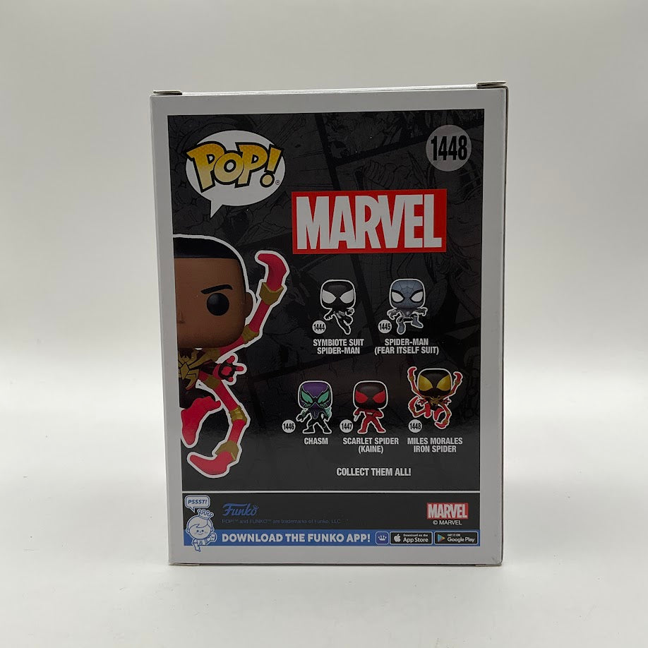 Miles Morales Iron Spider Funko Pop! Marvel #1448 Chase Limited Edition