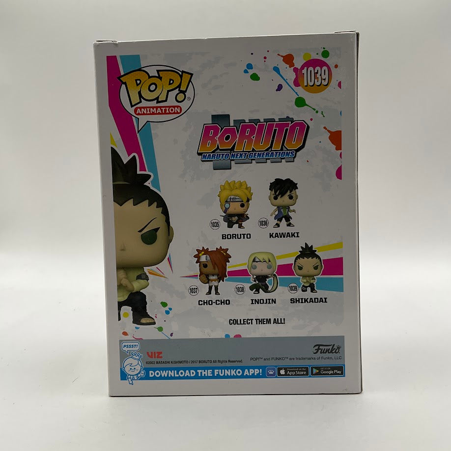 Shikadai Funko Pop! Boruto Naruto Next Generations #1039