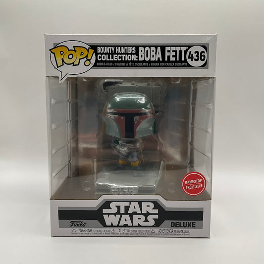 Boba Fett Funko Pop! Star Wars Bounty Hunters Collection #436 GameStop
