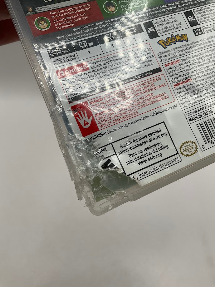 New Pokemon Snap Nintendo Switch Used