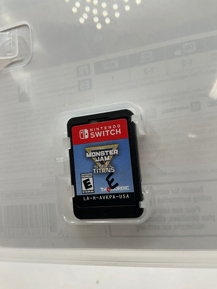 Monster Jam Steel Titans Nintendo Switch Used