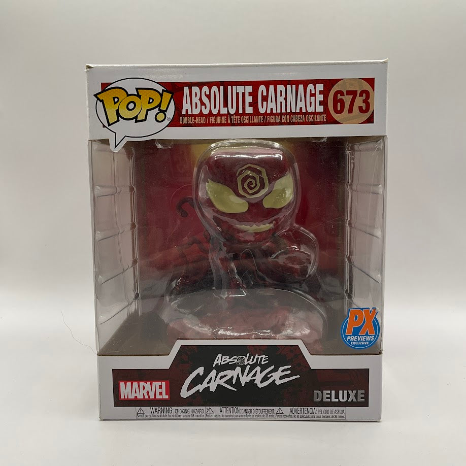 Absolute Carnage Funko Pop! Marvel #673 PX Previews Exclusive