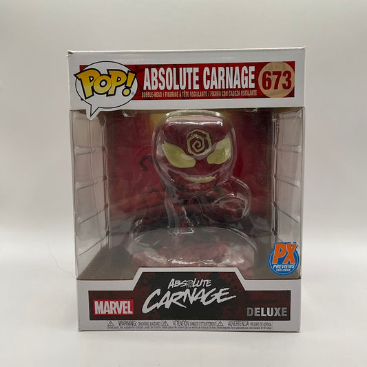 Absolute Carnage Funko Pop! Marvel #673 PX Previews Exclusive