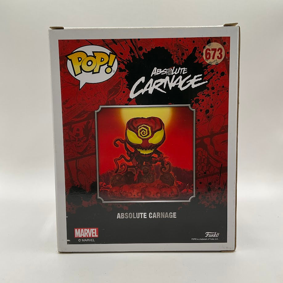 Absolute Carnage Funko Pop! Marvel #673 PX Previews Exclusive