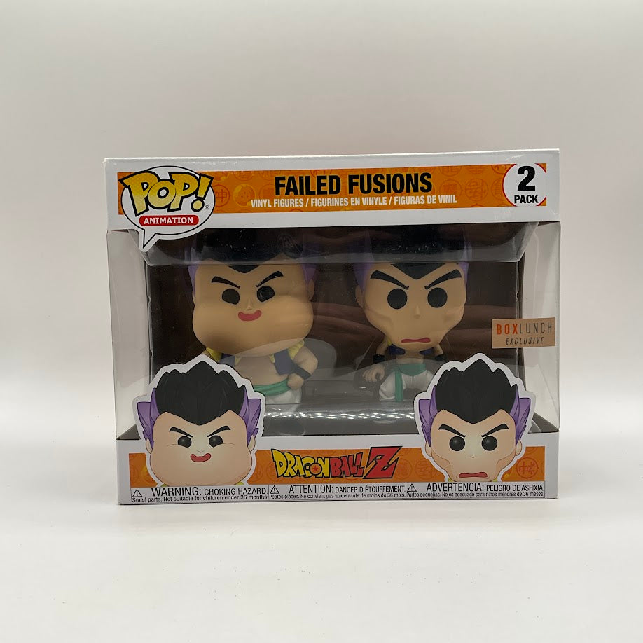 Failed Fusions Funko Pop! Dragon Ball Z 2 Pack Box Lunch Exclusive