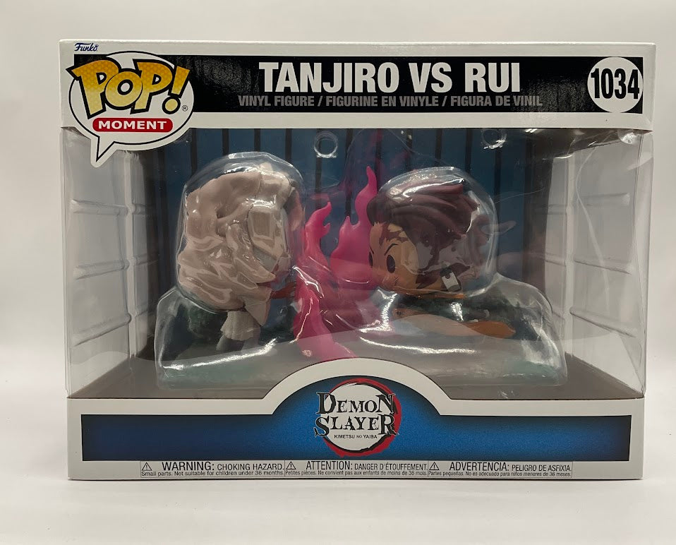 Tanjiro vs Rui Funko Pop! Demon Slayer #1034