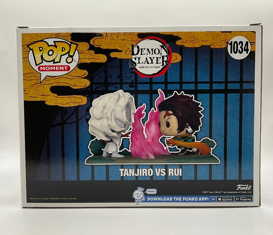 Tanjiro vs Rui Funko Pop! Demon Slayer #1034