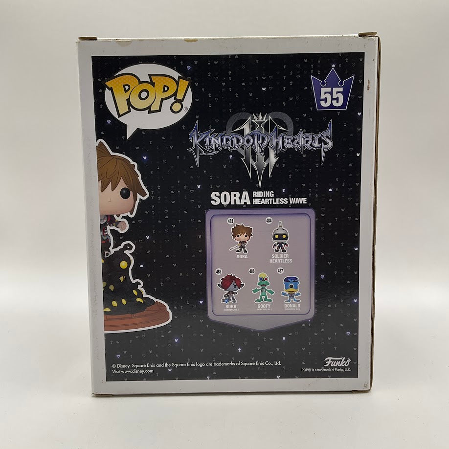 Sora Riding Heartless Wave Funko Pop! Kingdom Hearts #55 GameStop Exclusive