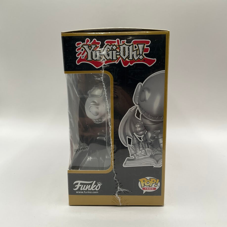 Blue-Eyes Toon Dragon Funko Pop and Tee! Yu-Gi-Oh! GameStop Exclusive Size 2XL