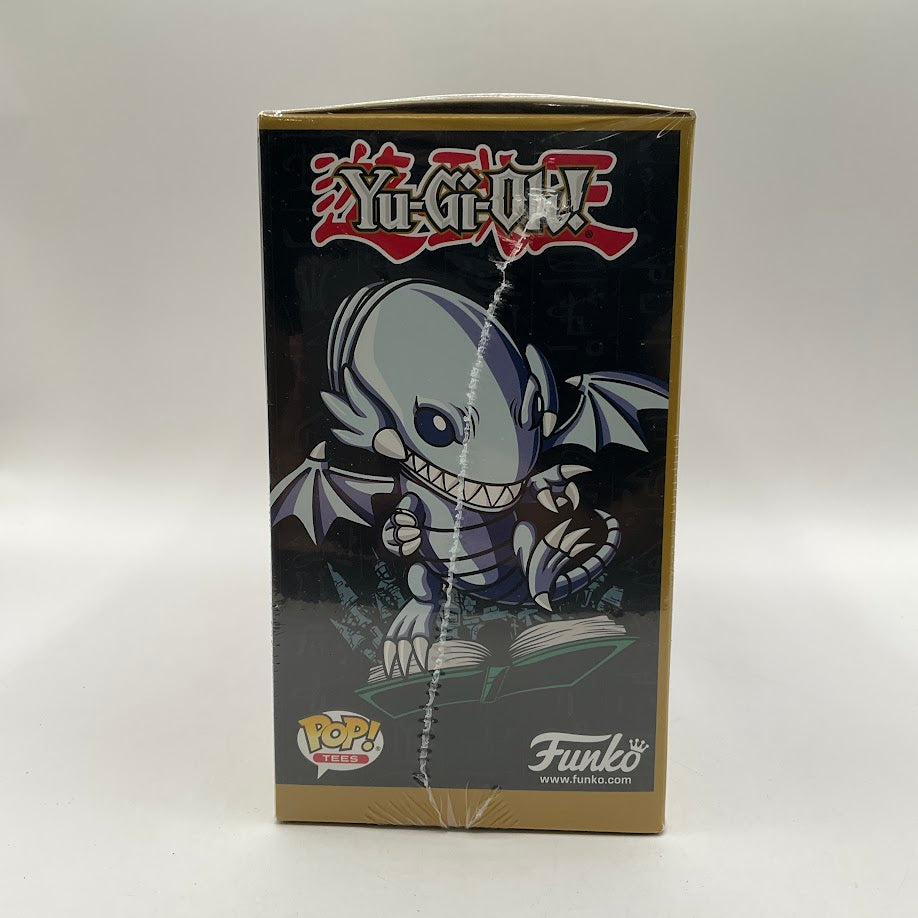 Blue-Eyes Toon Dragon Funko Pop and Tee! Yu-Gi-Oh! GameStop Exclusive Size 2XL