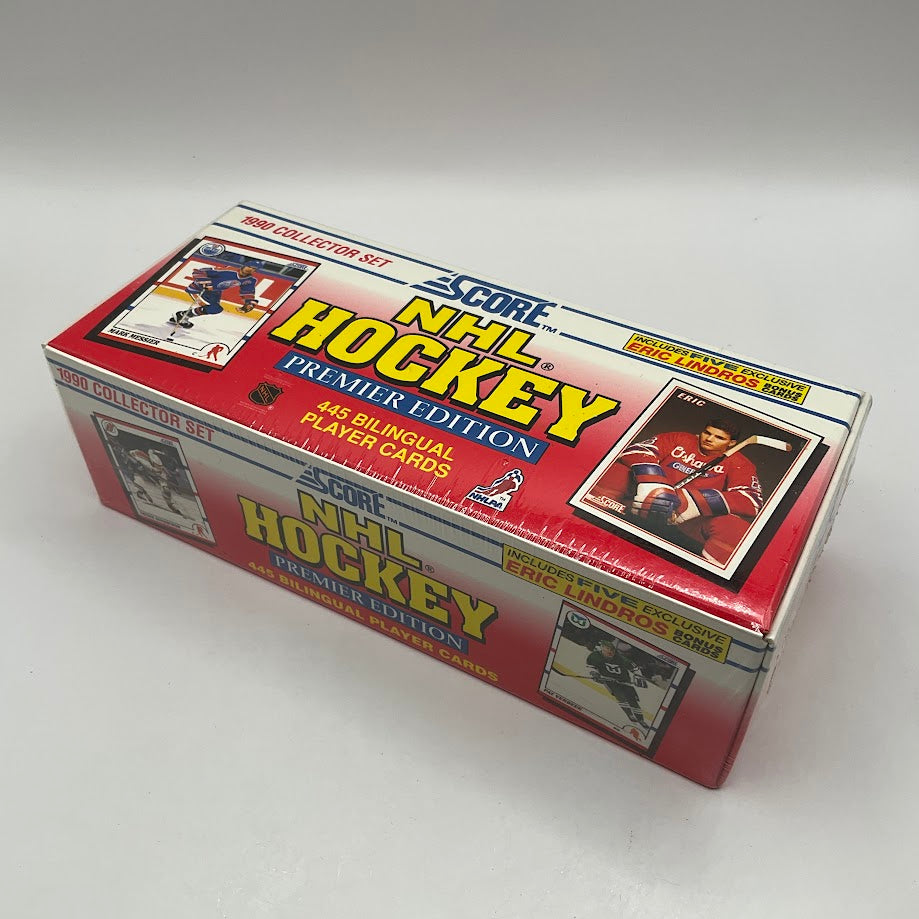 1990 Score Hockey Premier Edition Complete Factory Set Red