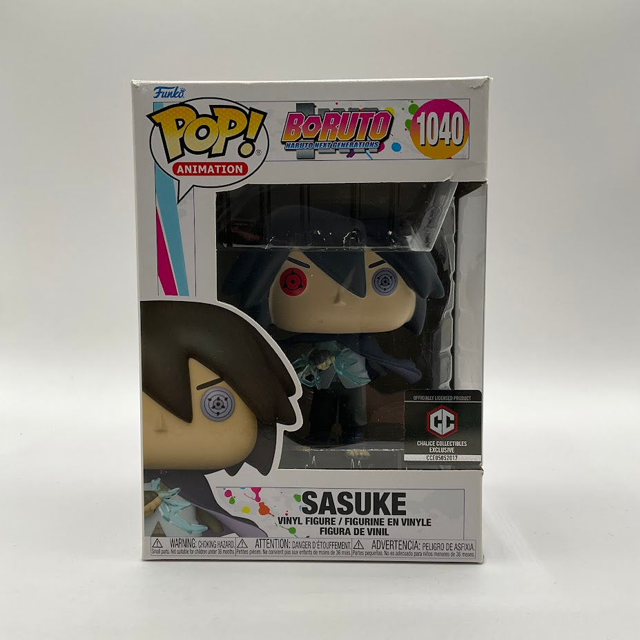 Sasuke Funko Pop! Boruto Naruto Next Generation #1040 Chalice Collectibles