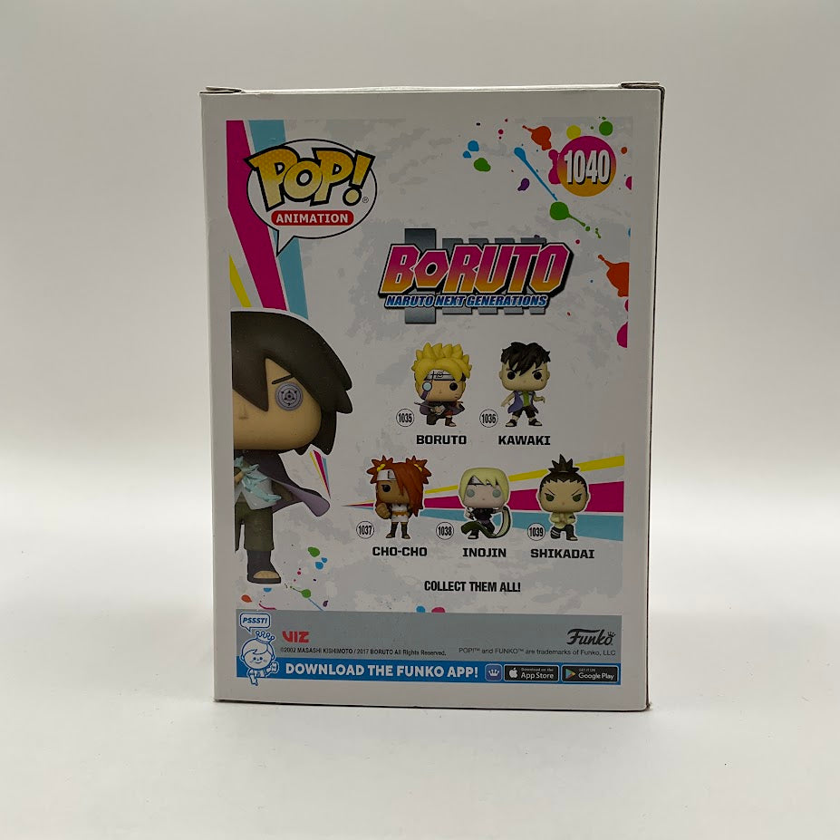 Sasuke Funko Pop! Boruto Naruto Next Generation #1040 Chalice Collectibles