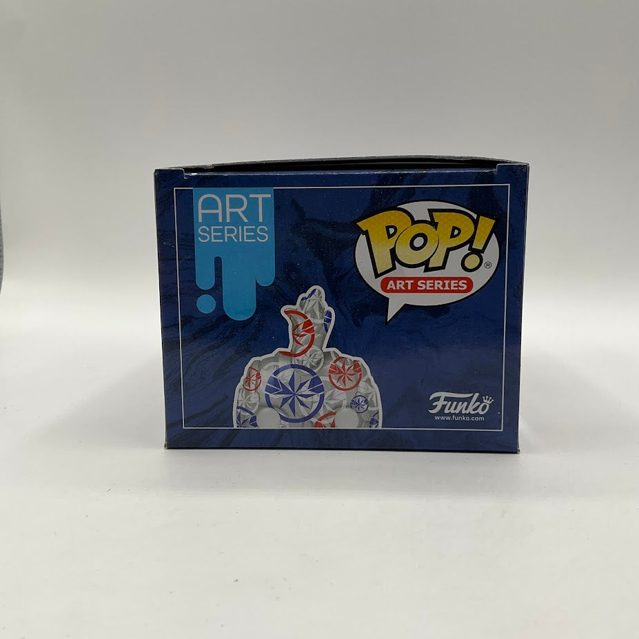 Captain Marvel Funko Pop! Marvel #34 Art Series Target Exclusive