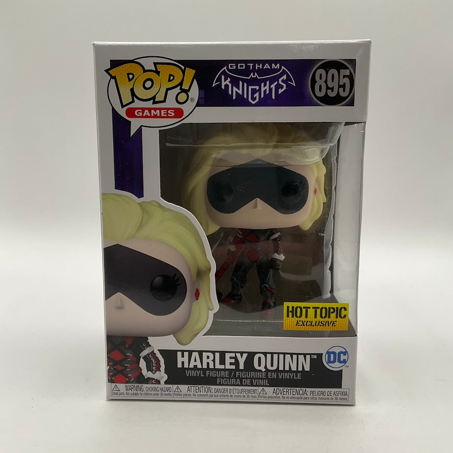 Harley Quinn Funko Pop! Gotham Knights #895 Hot Topic Exclusive