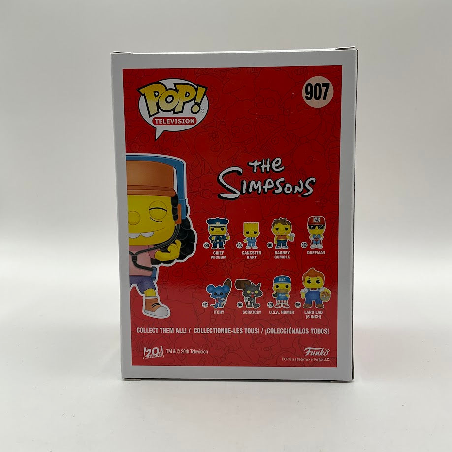 Otto Man Funko Pop! The Simpsons #907 2021 Target Con Exclusive