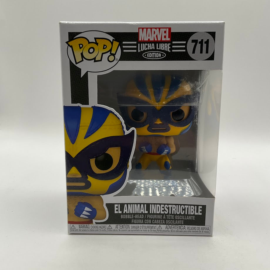 El Animal Indestructible Funko Pop! Marvel Lucha Libre Edition #711 - Collector Store LLC