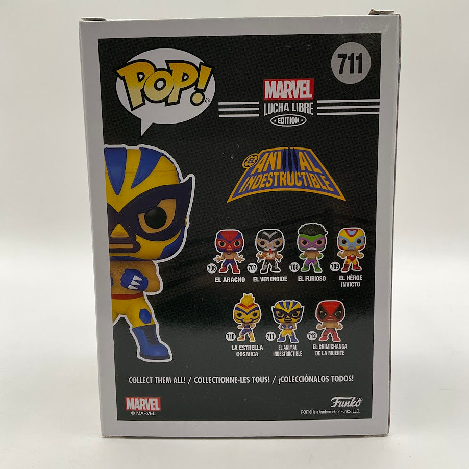El Animal Indestructible Funko Pop! Marvel Lucha Libre Edition #711 - Collector Store LLC
