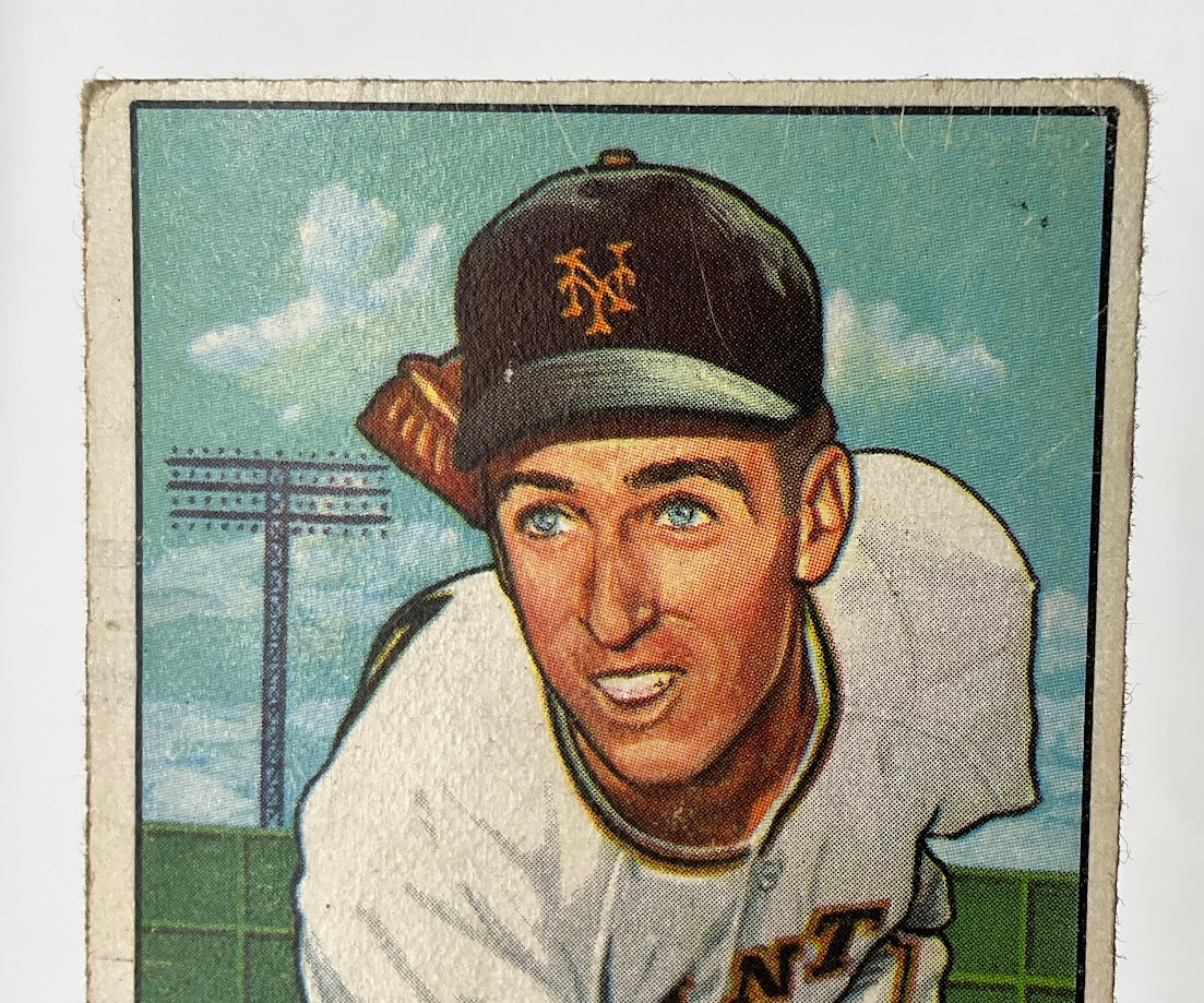 Al Corwin 1952 Bowman RC #121 New York Giants VG-EX