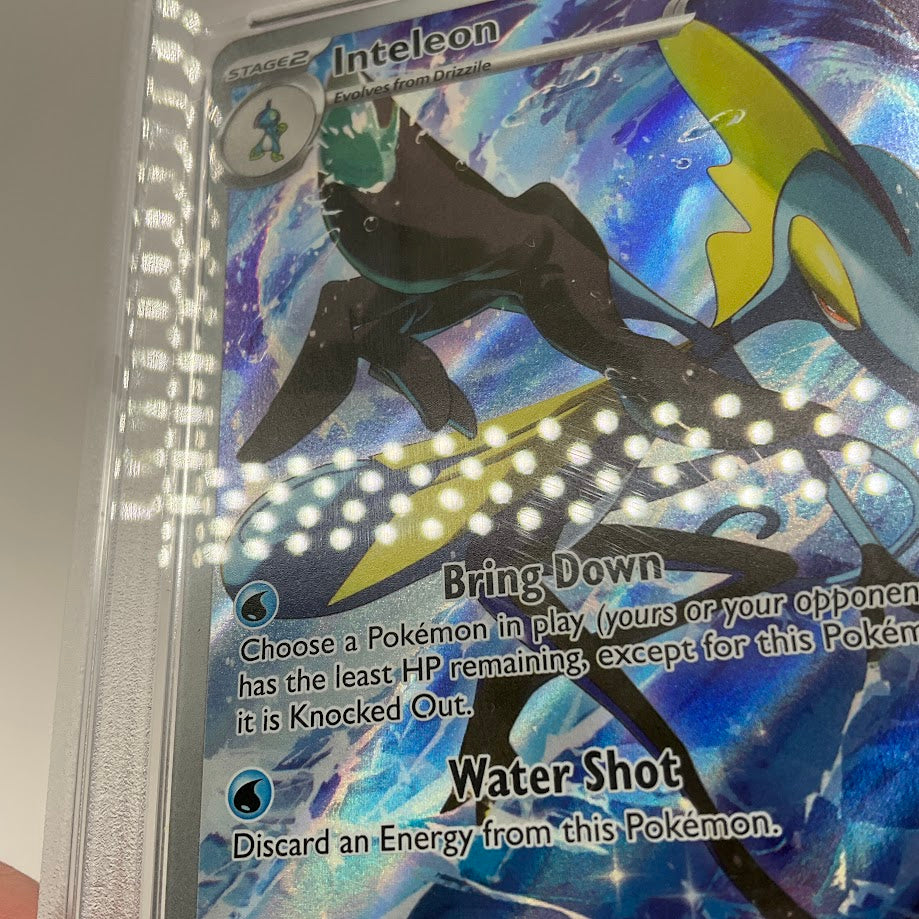 Inteleon Pokemon Mega Evolution Illustration Rare #142 PSA 10