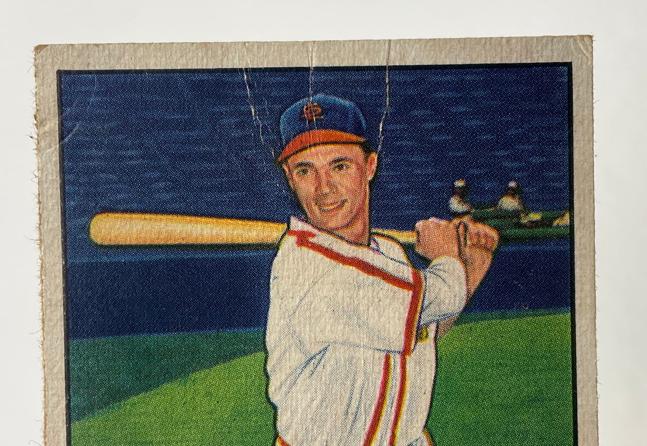 Chuck Diering 1951 Bowman #158 St. Louis Cardinals VG-EX - Collector Store LLC