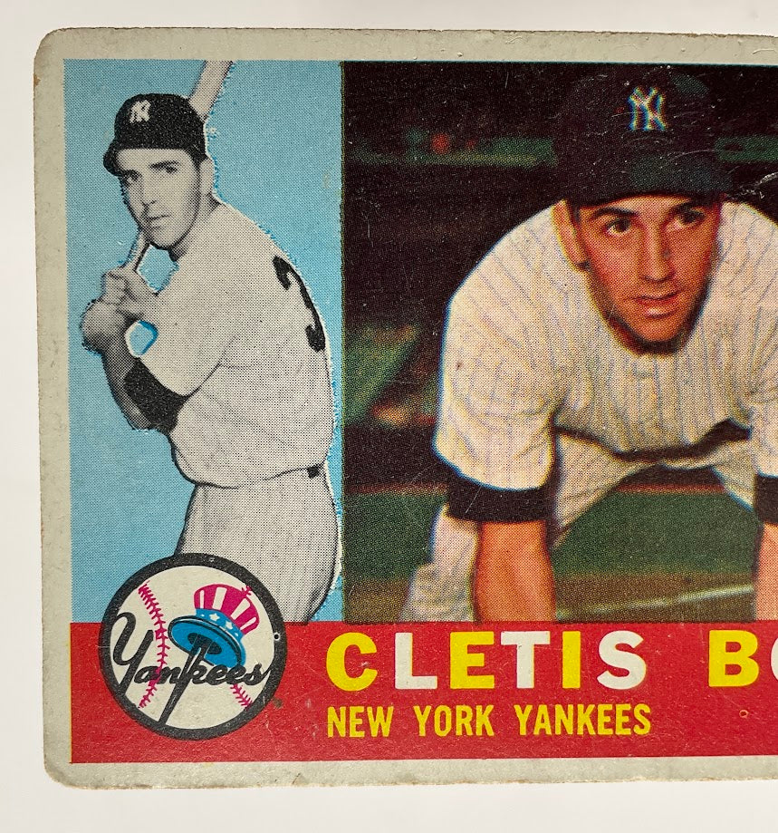 Cletis Boyer 1960 Topps #109 New York Yankees GD