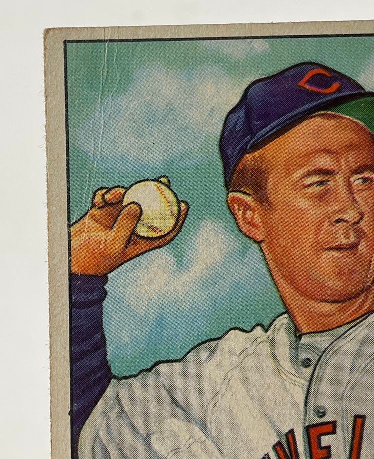 George Tebbetts 1952 Bowman #124 Cleveland Indians VG-EX - Collector Store LLC