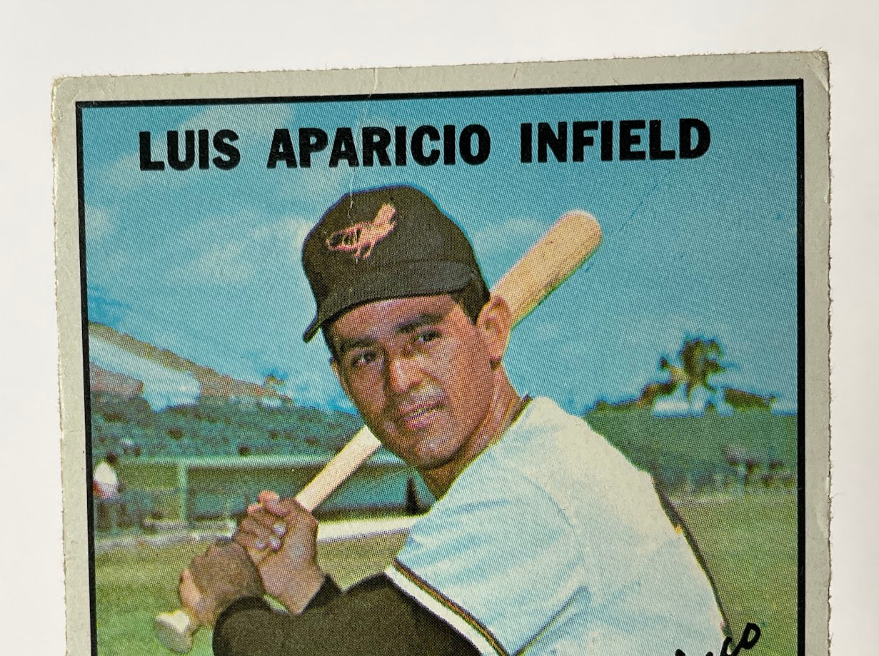 Luis Aparicio 1967 Topps #60 Baltimore Orioles VG