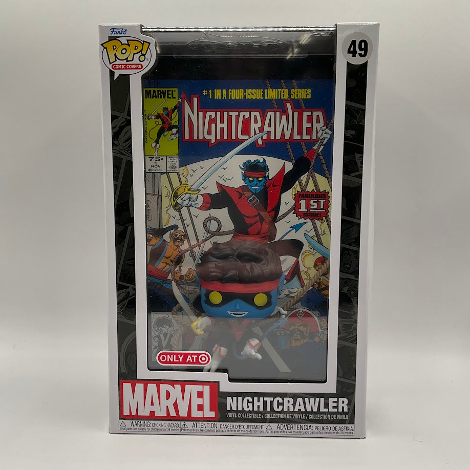 Nightcrawler Funko Pop! Comic Covers #49 Target Exclusive