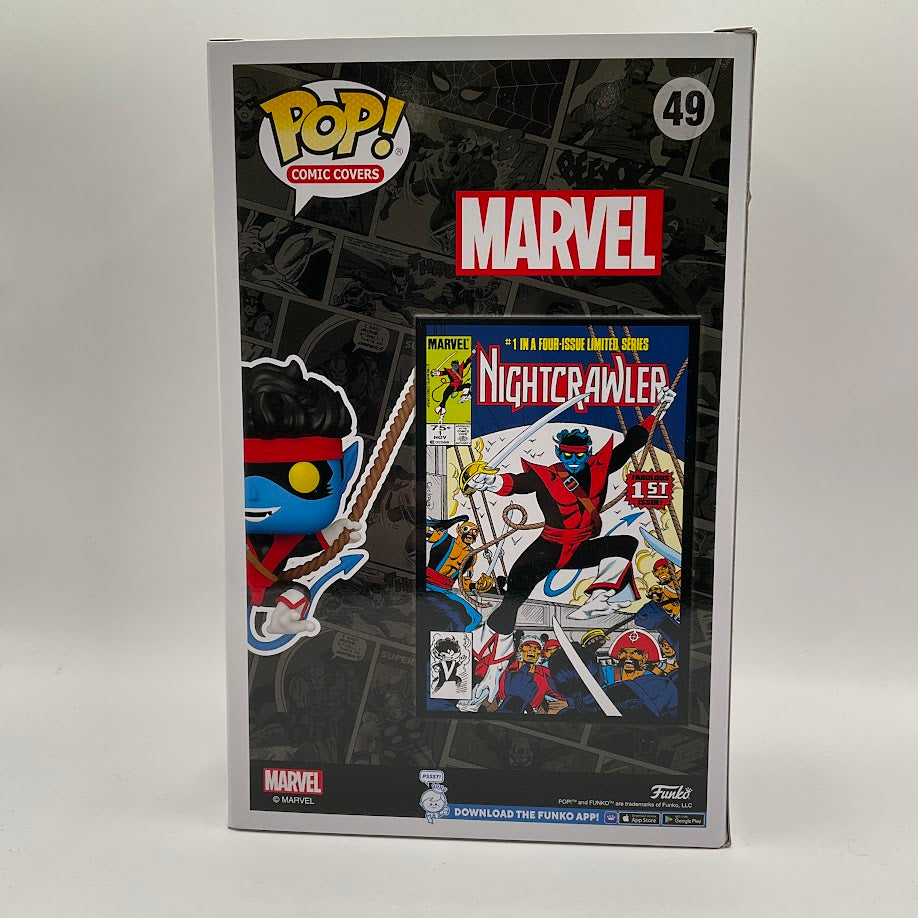 Nightcrawler Funko Pop! Comic Covers #49 Target Exclusive