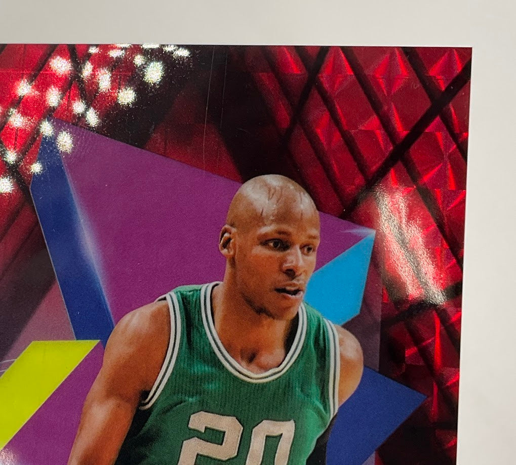 Ray Allen 2024-25 Topps Finest Red Refractor 15/25 #8