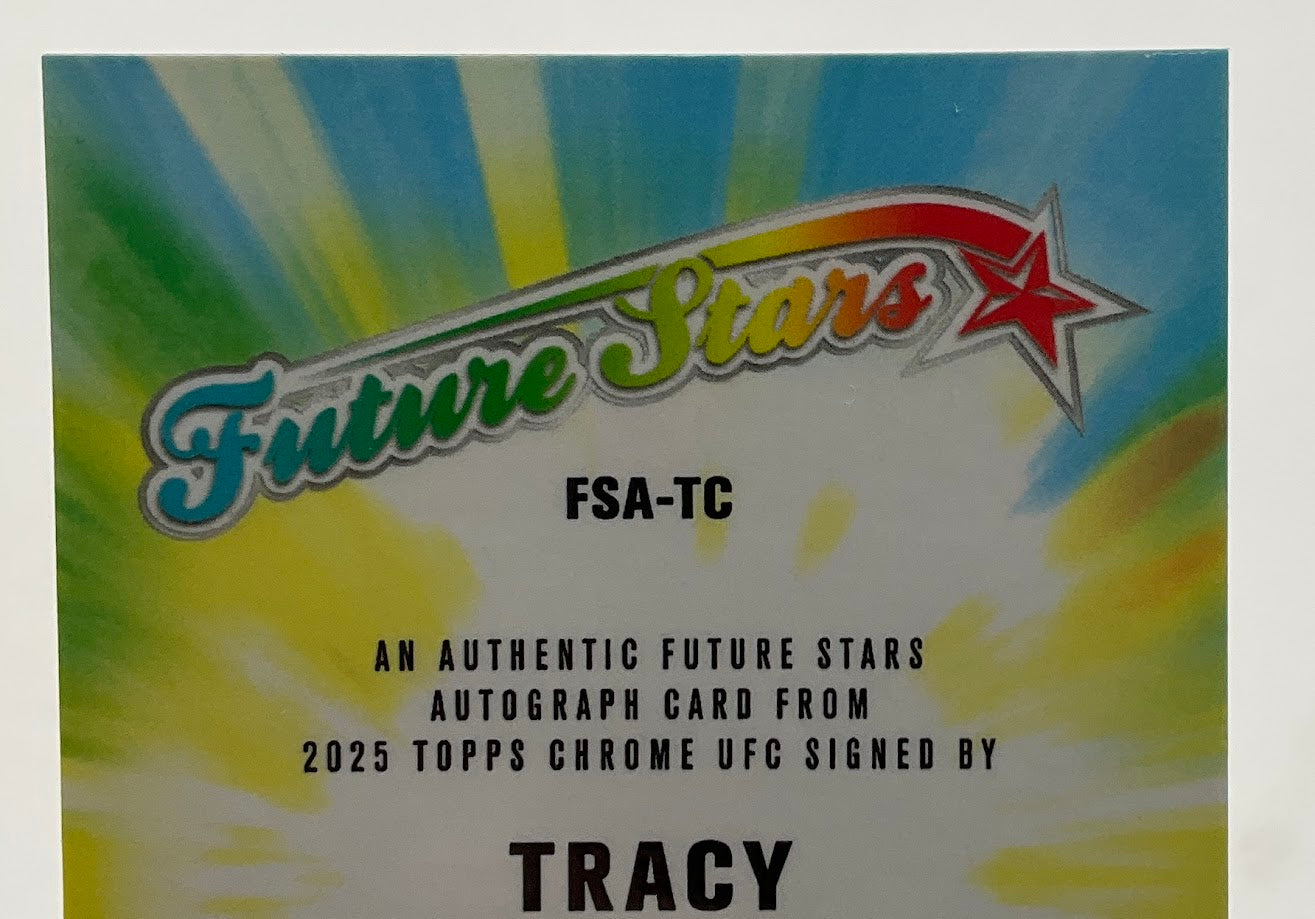 Tracy Cortez 2025 Topps Chrome Future Stars Green Refractor Auto 89/99 #FSA-TC